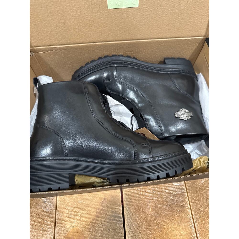 Harley-Davidson Women's Carney Elastic Ankle Boots, size7 new - Picture 9 of 10